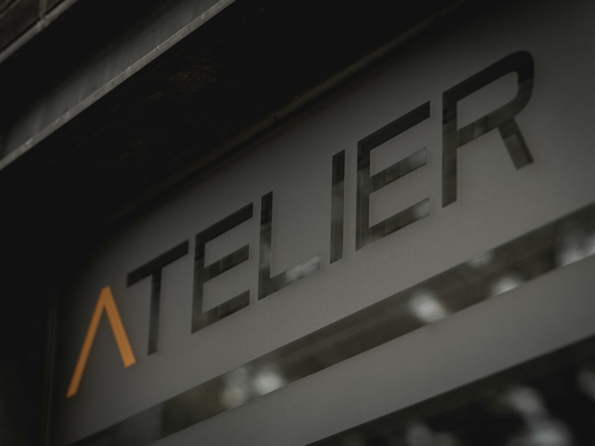 Brand identity design materials